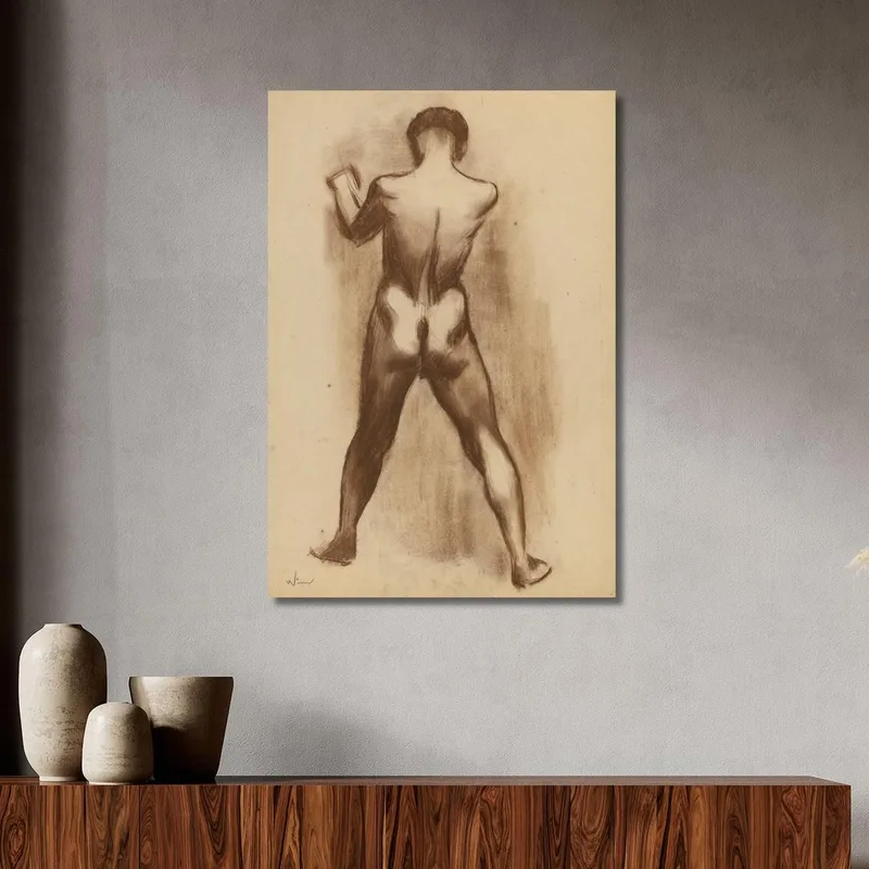 Nu Masculin Debout Karl Wiener