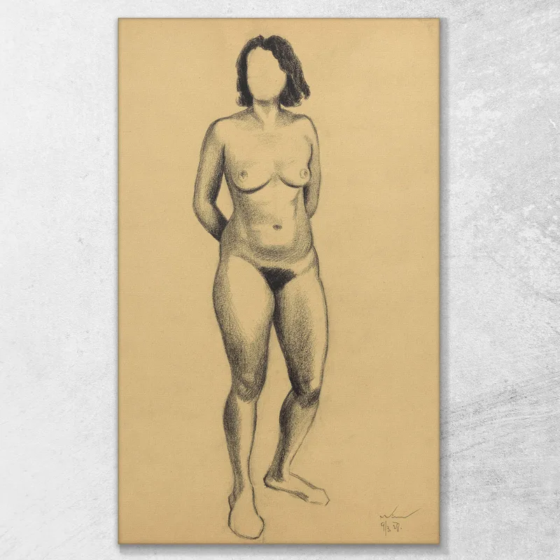 Femme Nue 2 Karl Wiener