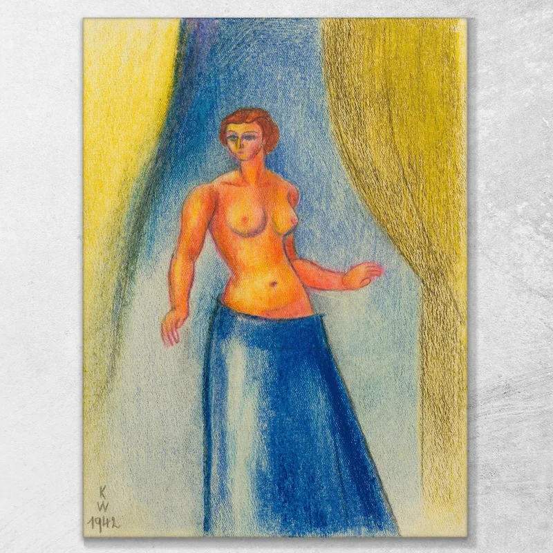 Seminuda Femminile Karl Wiener