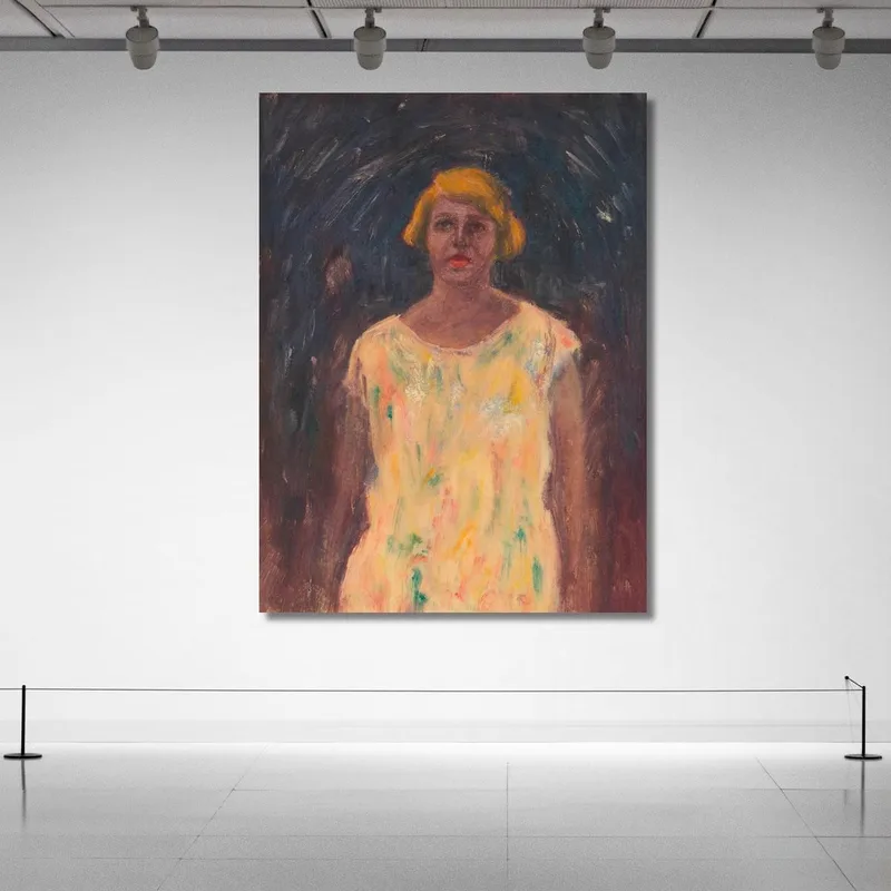 Female Portrait 4 Karl Wiener