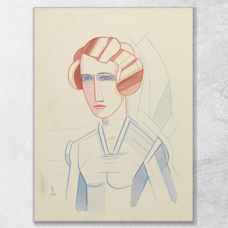 Retrato Femenino 6 Karl Wiener