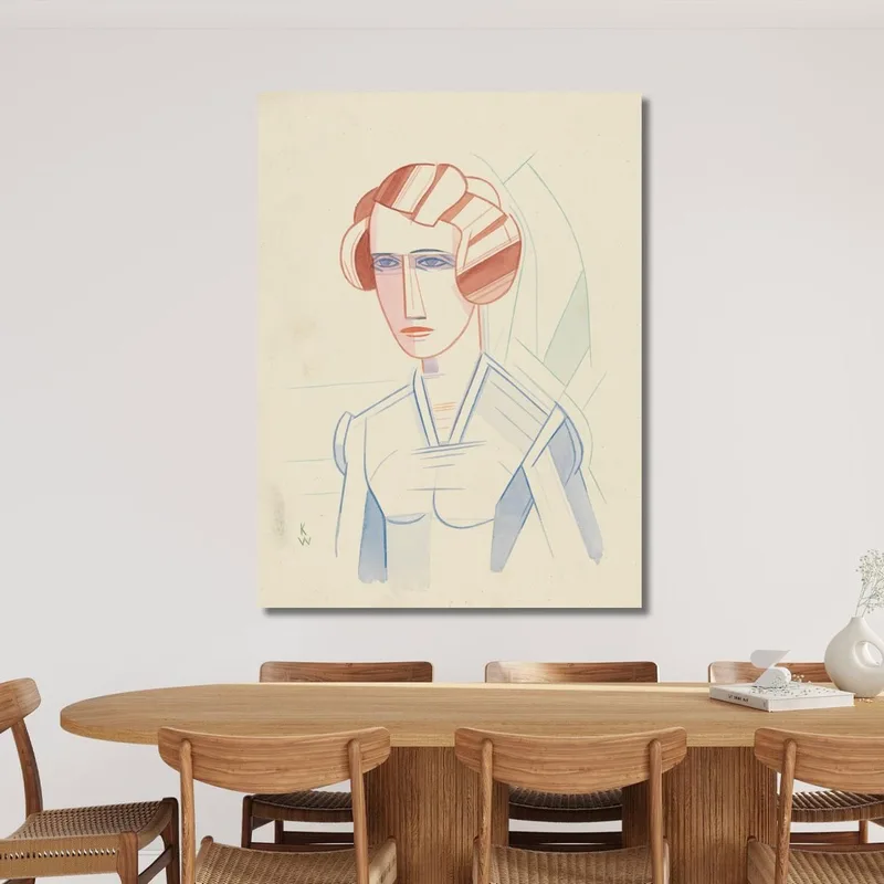 Retrato Femenino 6 Karl Wiener