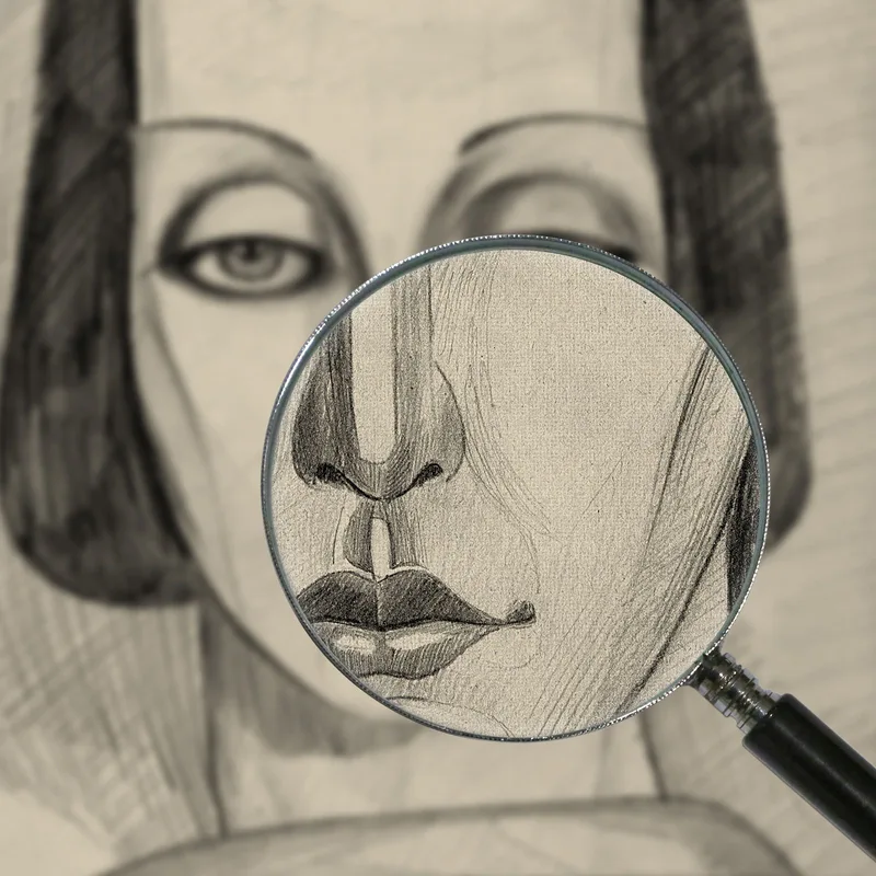 Diseño De Retrato Femenino Karl Wiener