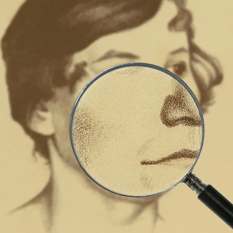 Female Portrait I Karl Wiener