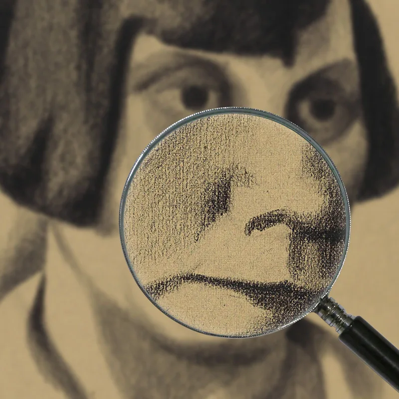 Female Portrait V Karl Wiener