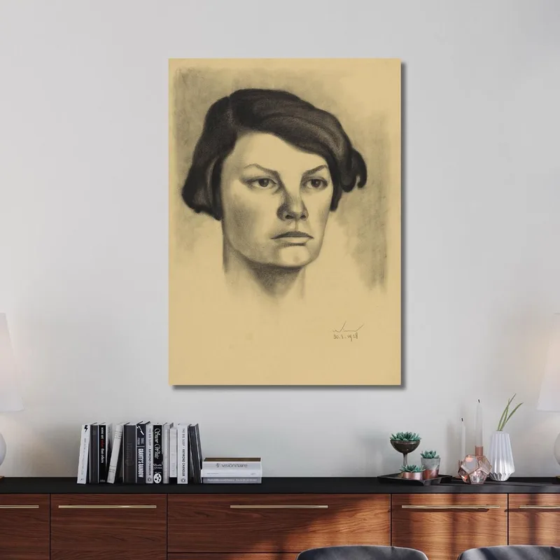 Female Portrait Viii Karl Wiener