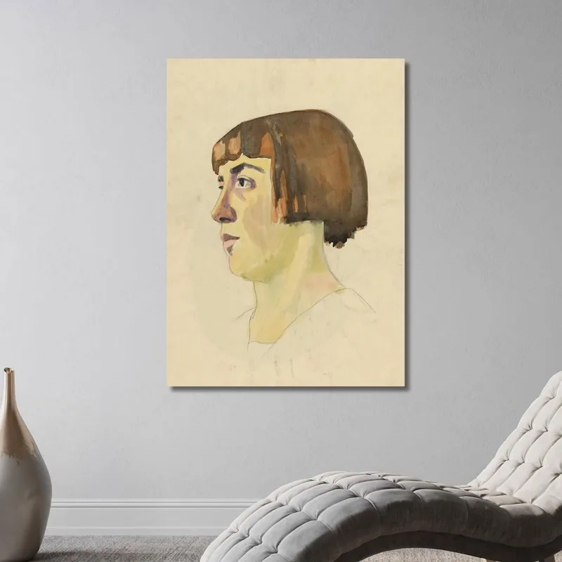 Portrait Féminin Karl Wiener