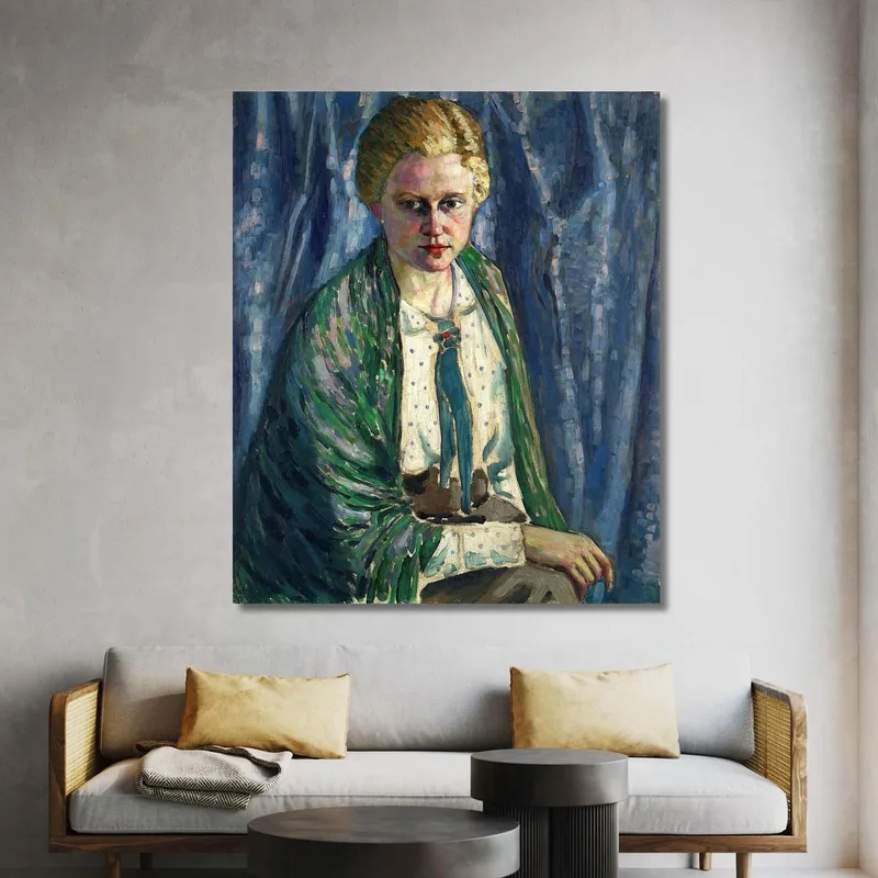 Ritratto Di Alma Koskeli Konrad Mägi