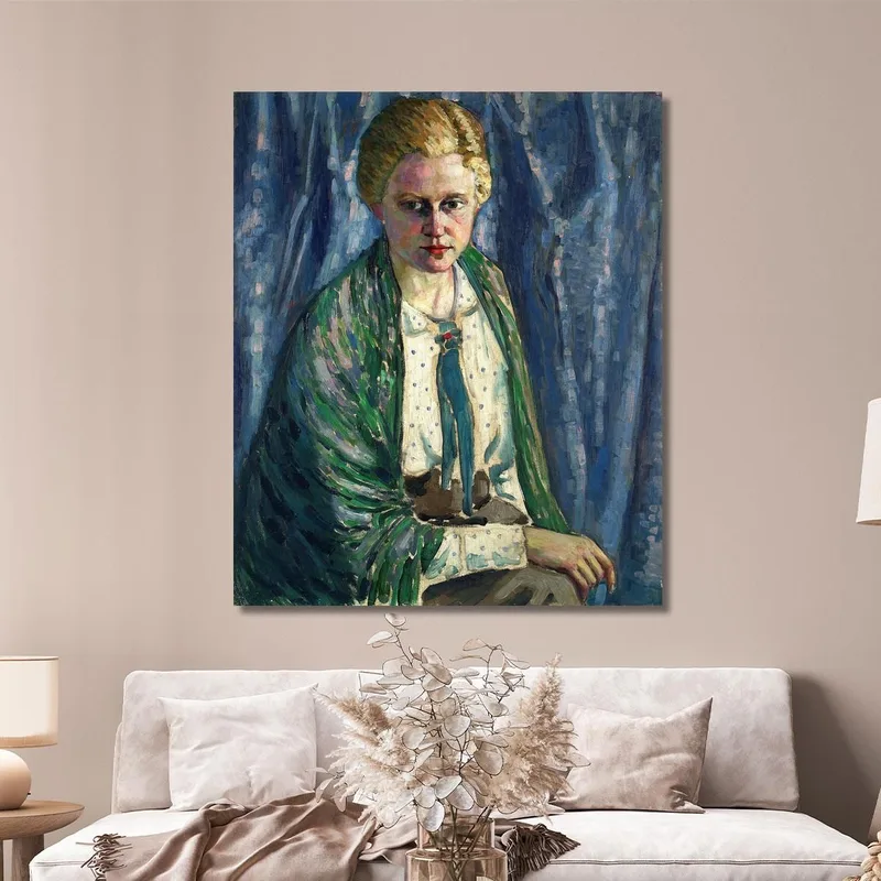 Ritratto Di Alma Koskeli Konrad Mägi