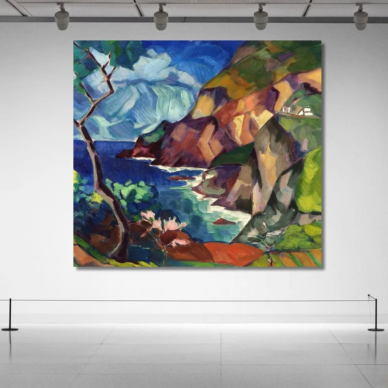 Paesaggio Di Capri Konrad Mägi