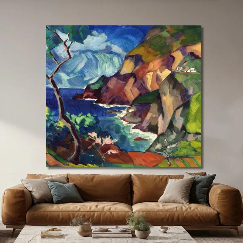 Paesaggio Di Capri Konrad Mägi