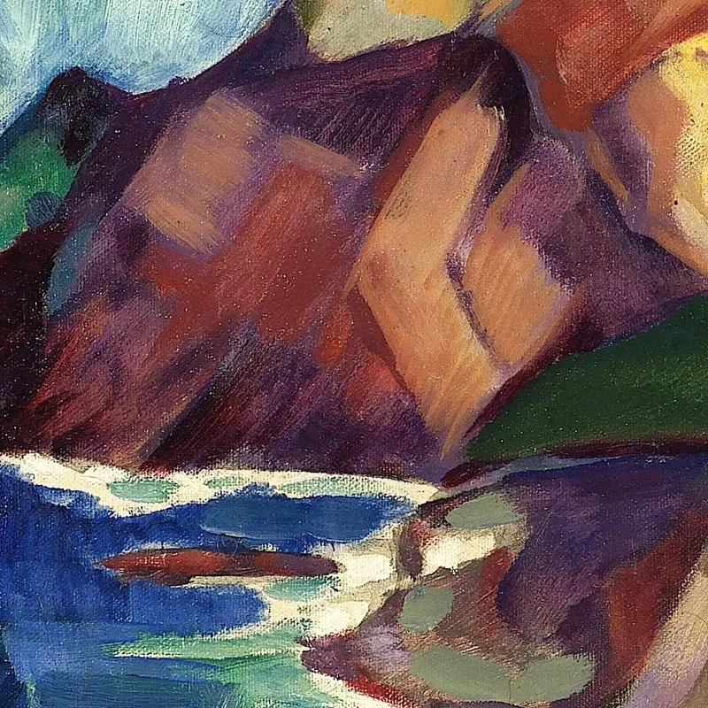 Paesaggio Di Capri Konrad Mägi