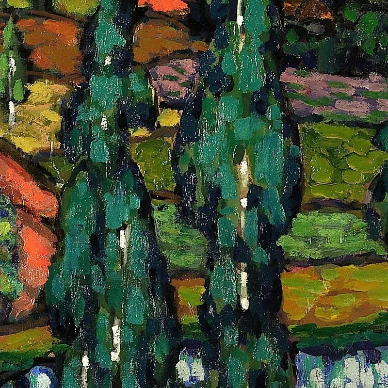 Landschaft Aus Võru Konrad Mägi