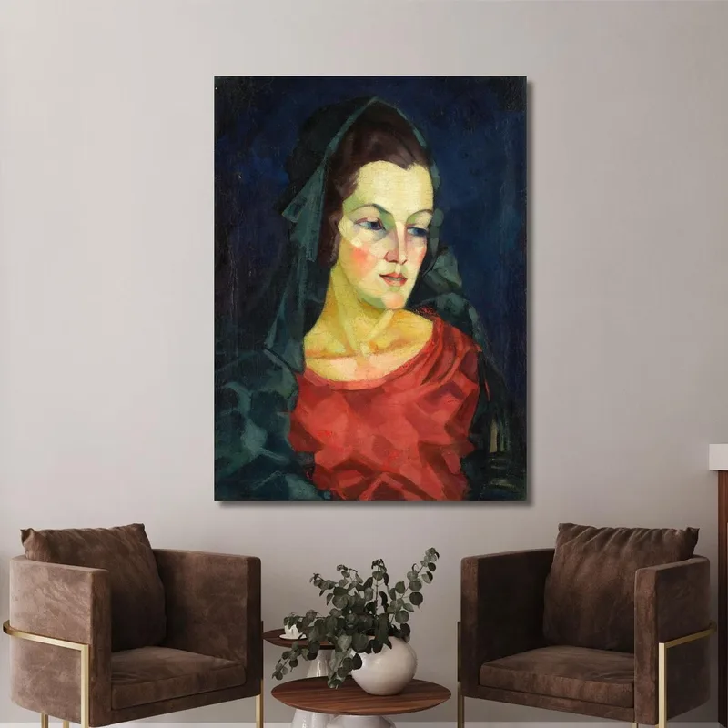 Ritratto Di Ludmilla Allik Konrad Mägi