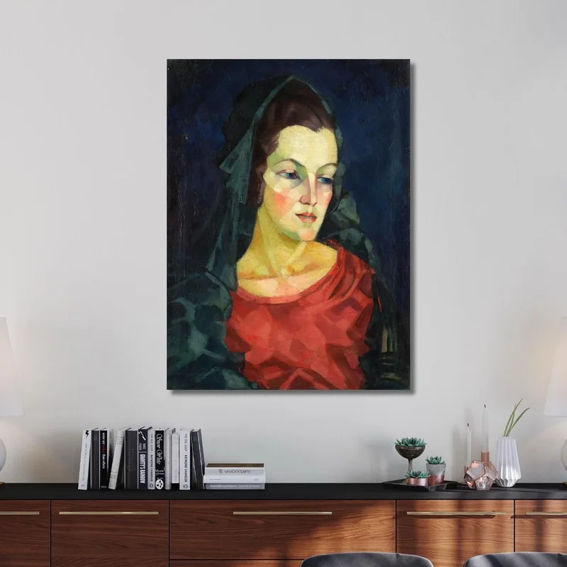 Ritratto Di Ludmilla Allik Konrad Mägi