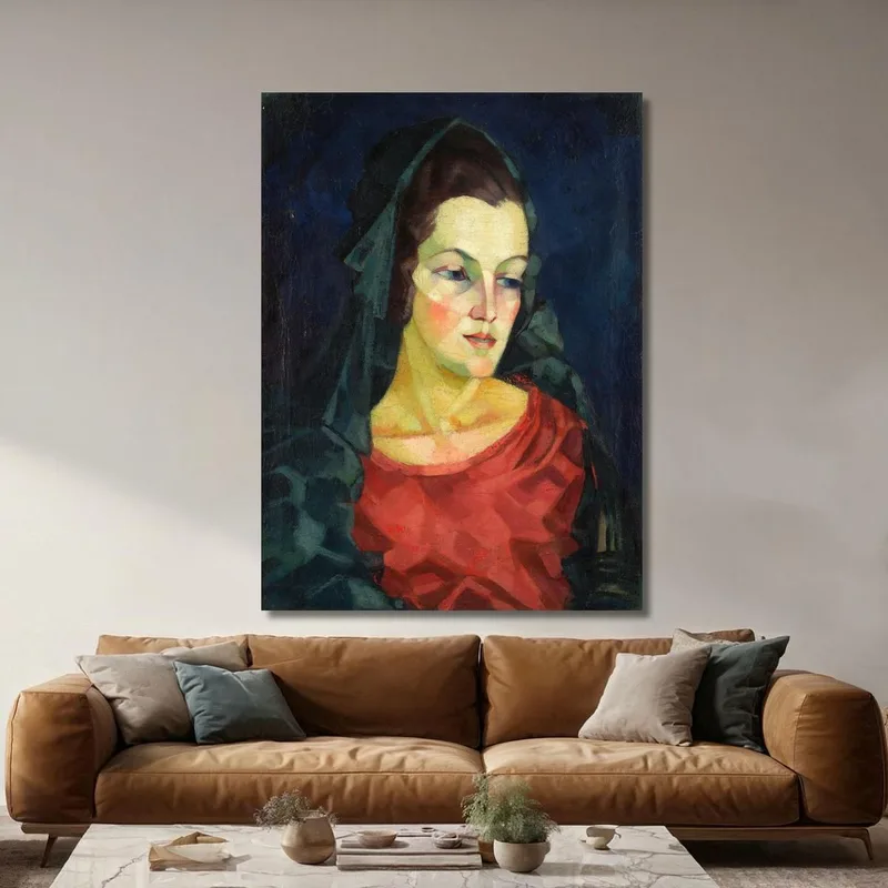 Ritratto Di Ludmilla Allik Konrad Mägi
