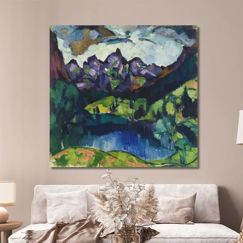 Paesaggio Di Oberstdorf Konrad Mägi