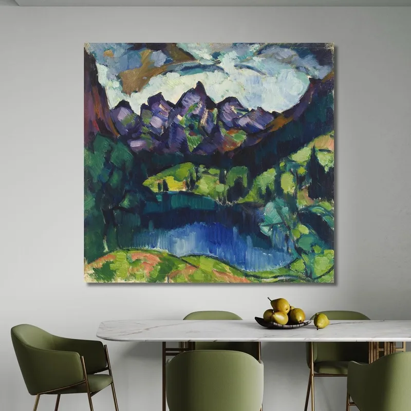 Paesaggio Di Oberstdorf Konrad Mägi