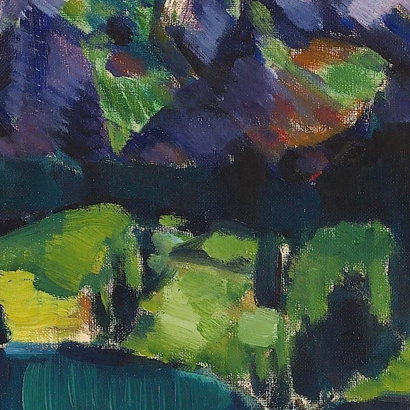 Paesaggio Di Oberstdorf Konrad Mägi