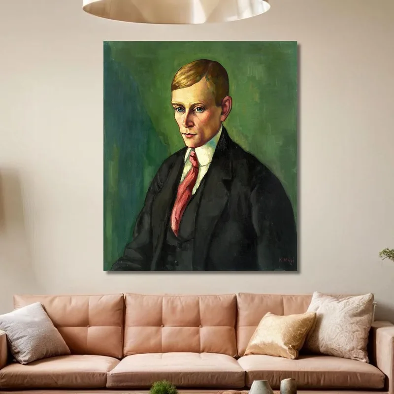 Ritratto Di Un Uomo Konrad Mägi