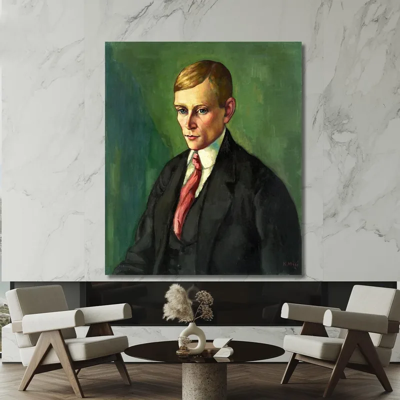 Ritratto Di Un Uomo Konrad Mägi