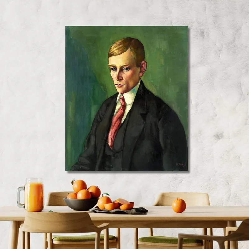 Ritratto Di Un Uomo Konrad Mägi