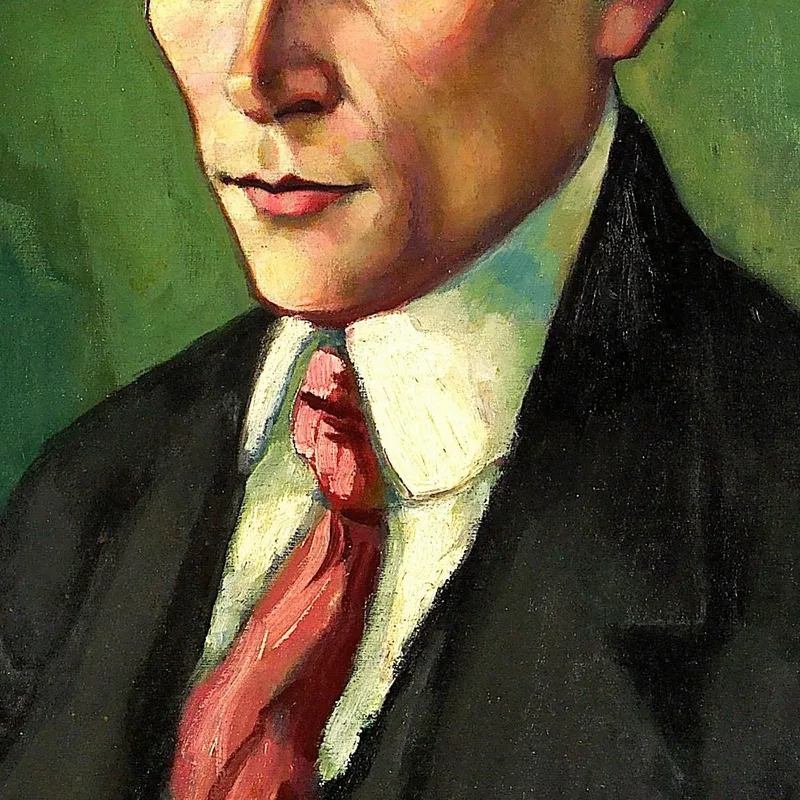 Ritratto Di Un Uomo Konrad Mägi