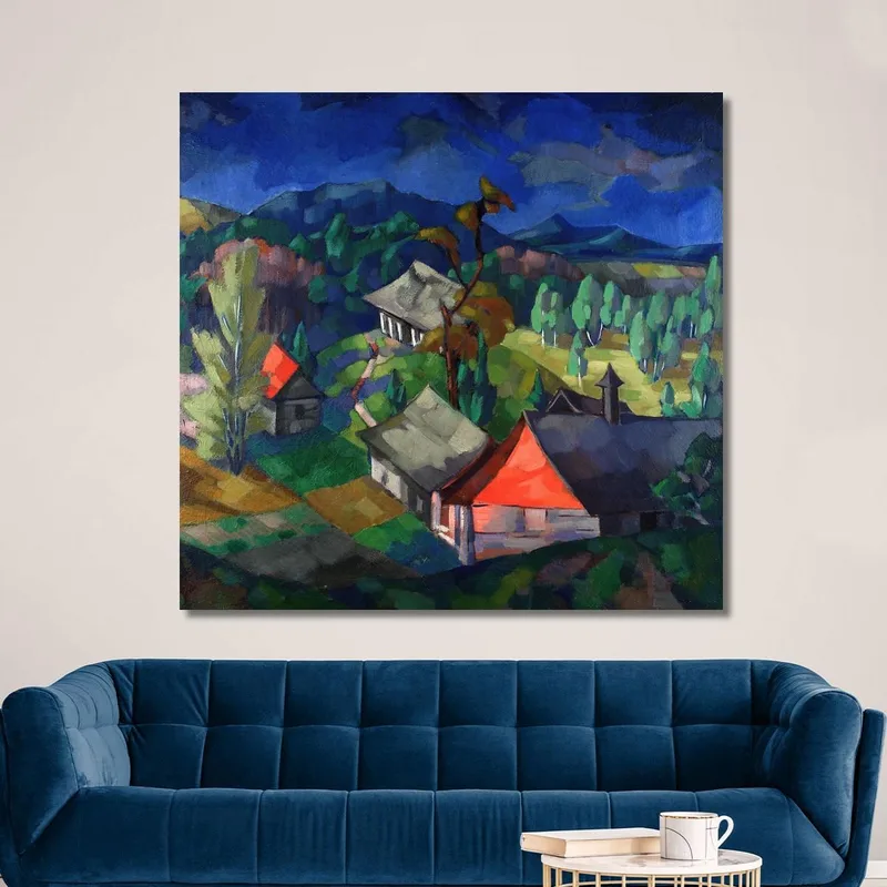 Saadjärv Landscape Konrad Mägi