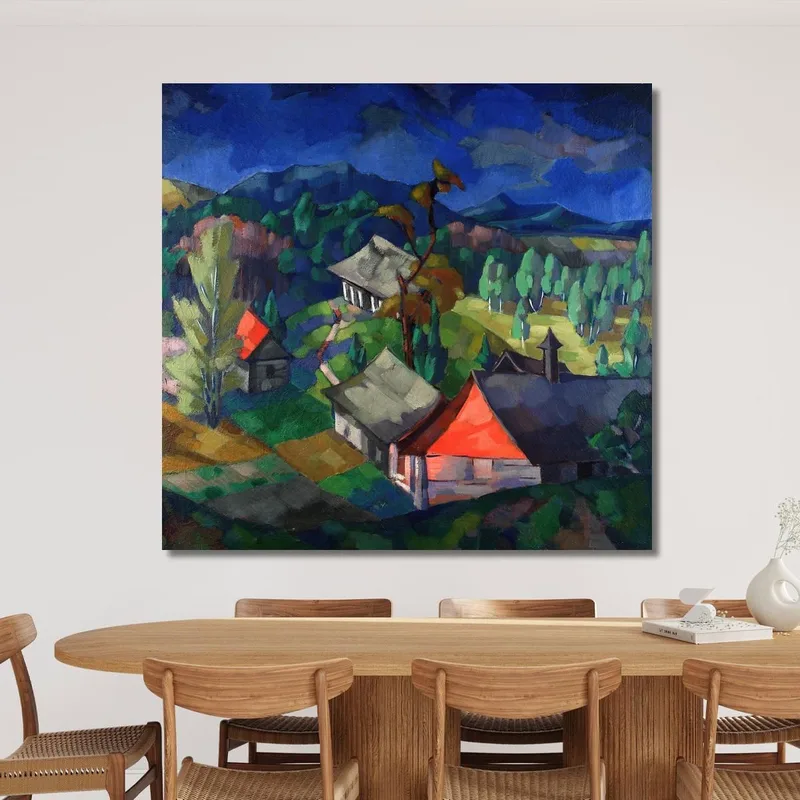 Saadjärv Landscape Konrad Mägi
