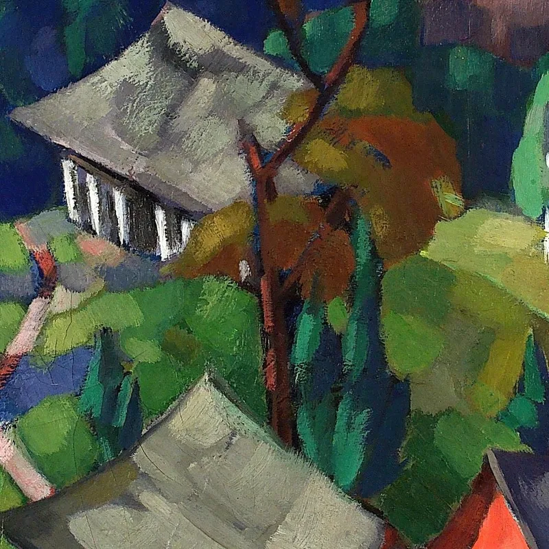 Saadjärv Landscape Konrad Mägi