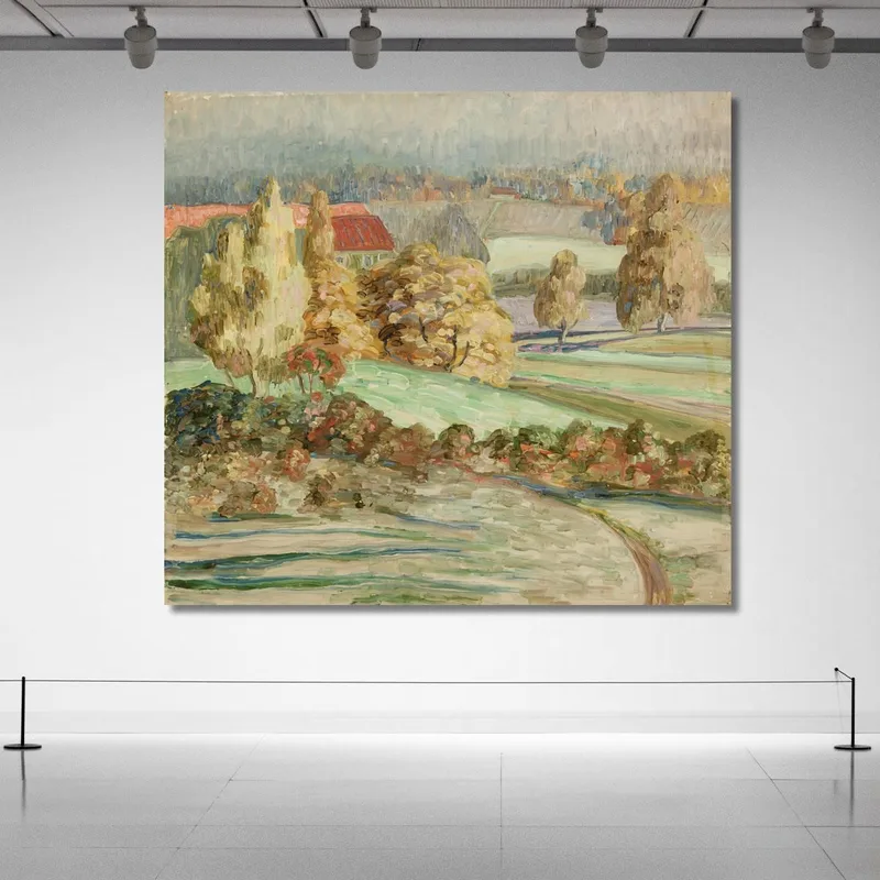 Autumn Landscape 3 Konrad Mägi