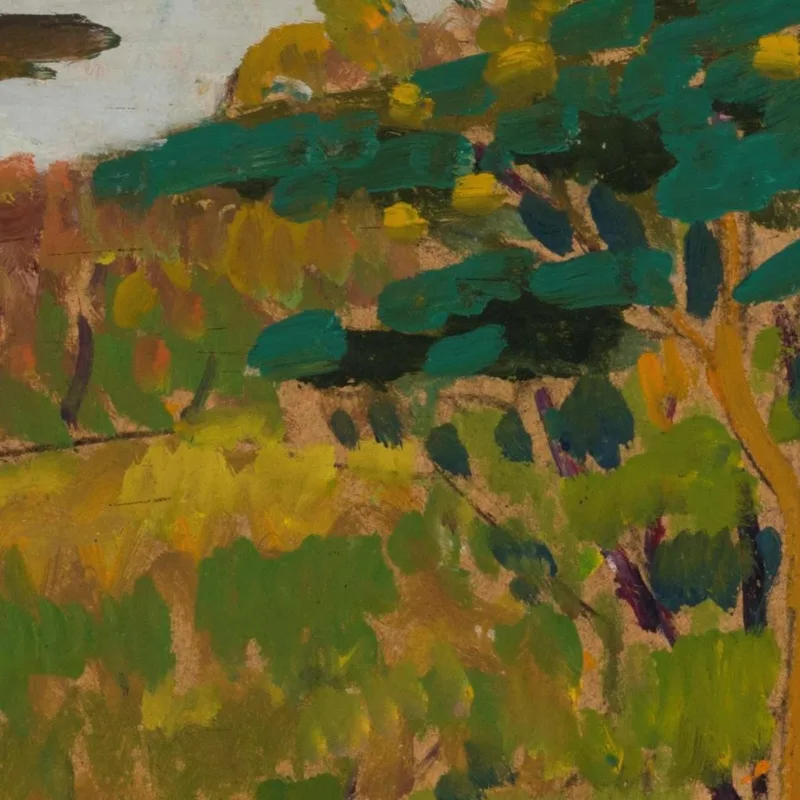 Paisaje Otoñal Konrad Mägi