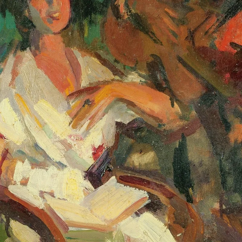 Duo Du Soir Konstantin Alexeevich Korovin