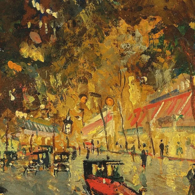 Grands Boulevards Richelieu-Drouot Konstantin Alexeevich Korovin
