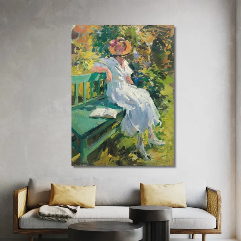 En El Jardín Konstantin Alexeevich Korovin