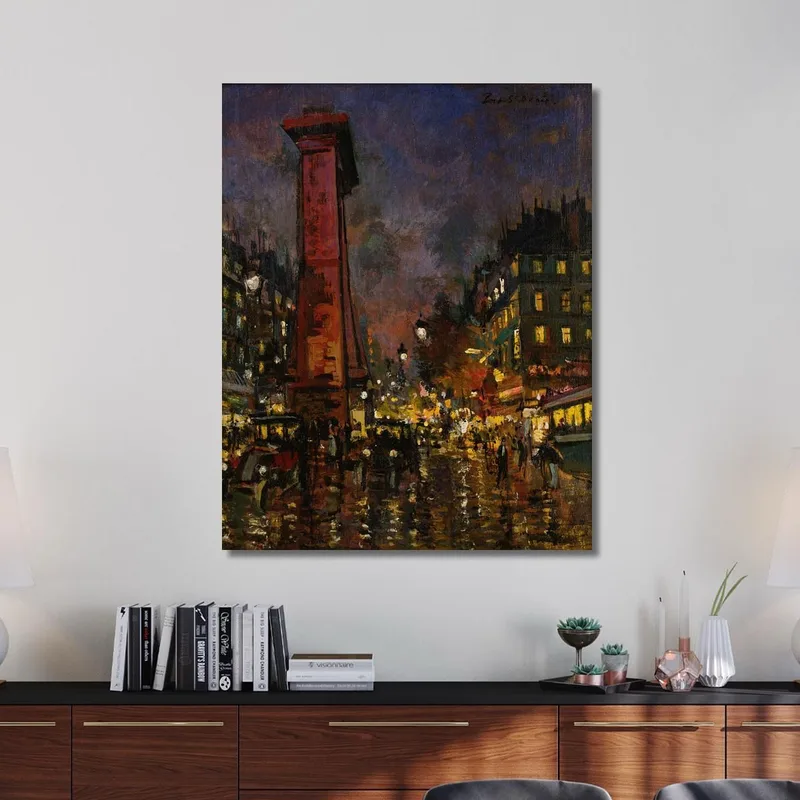 La Porte Saint Denis Konstantin Alexeevich Korovin