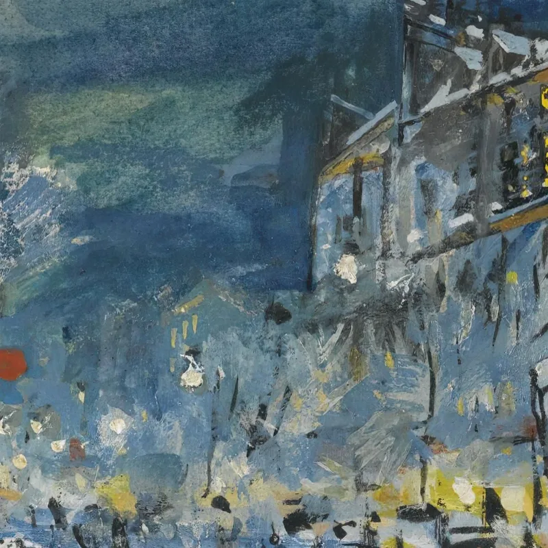 Paris In Winter Konstantin Alexeevich Korovin