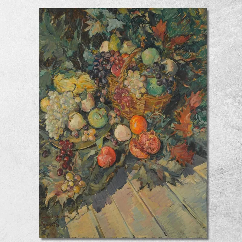 Nature Morte Avec Fruits Konstantin Alexeevich Korovin tableau impression sur toile
