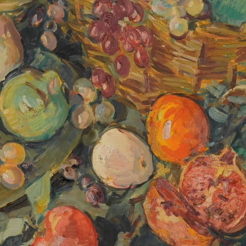 Still Life With Fruit Konstantin Alexeevich Korovin
