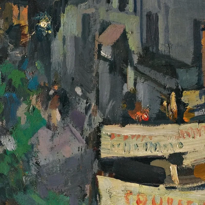 Vichy Bei Nacht Konstantin Alexeevich Korovin