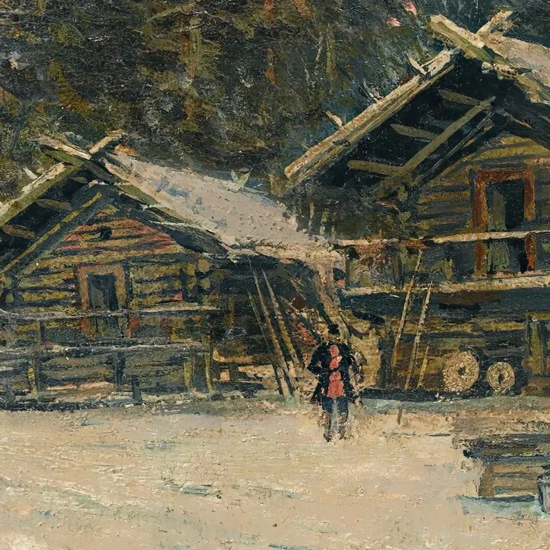 Winter Scene With Troika Konstantin Alexeevich Korovin