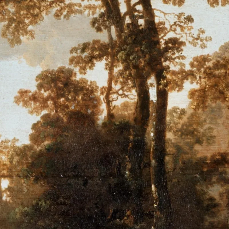 Una Cavalcata Serale Vicino A Un Fiume Aelbert Cuyp