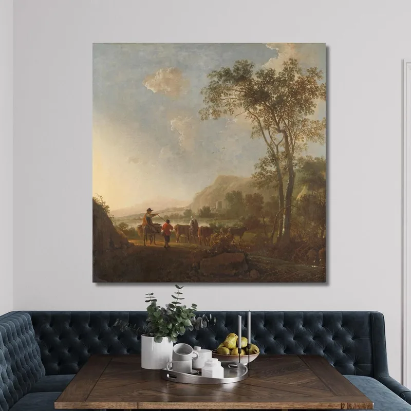 Landschaft Mit Hirten Und Vieh​ Aelbert Cuyp
