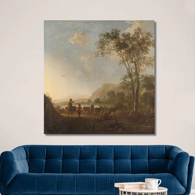 Landschaft Mit Hirten Und Vieh​ Aelbert Cuyp