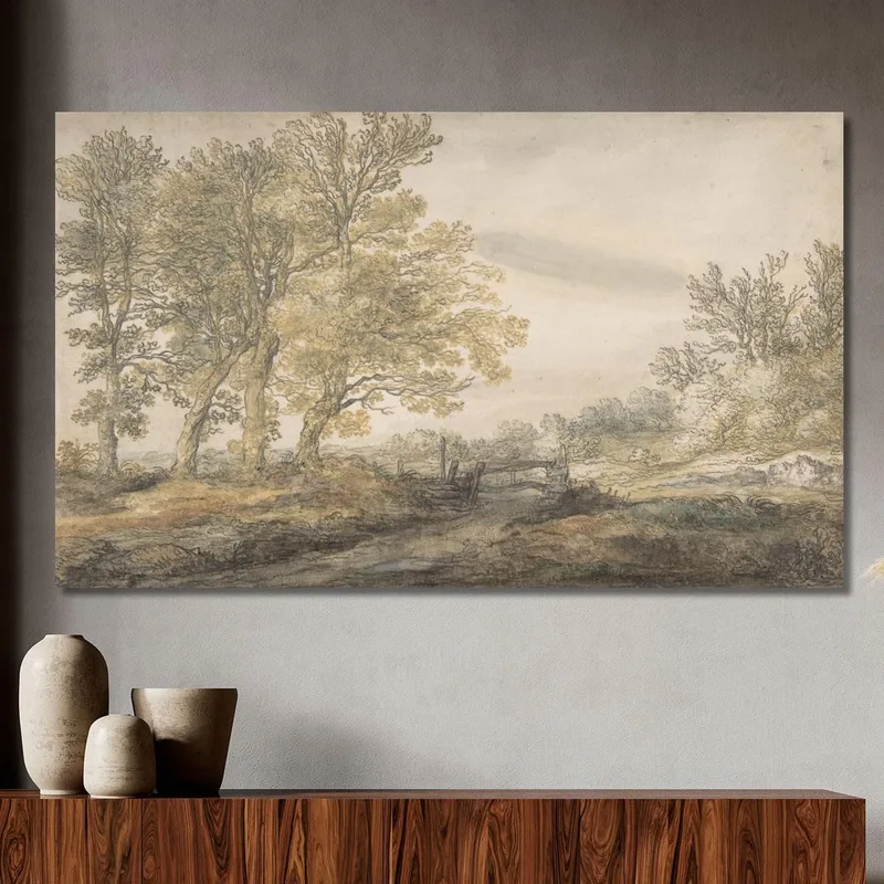 Paisaje Con Árboles​ Aelbert Cuyp