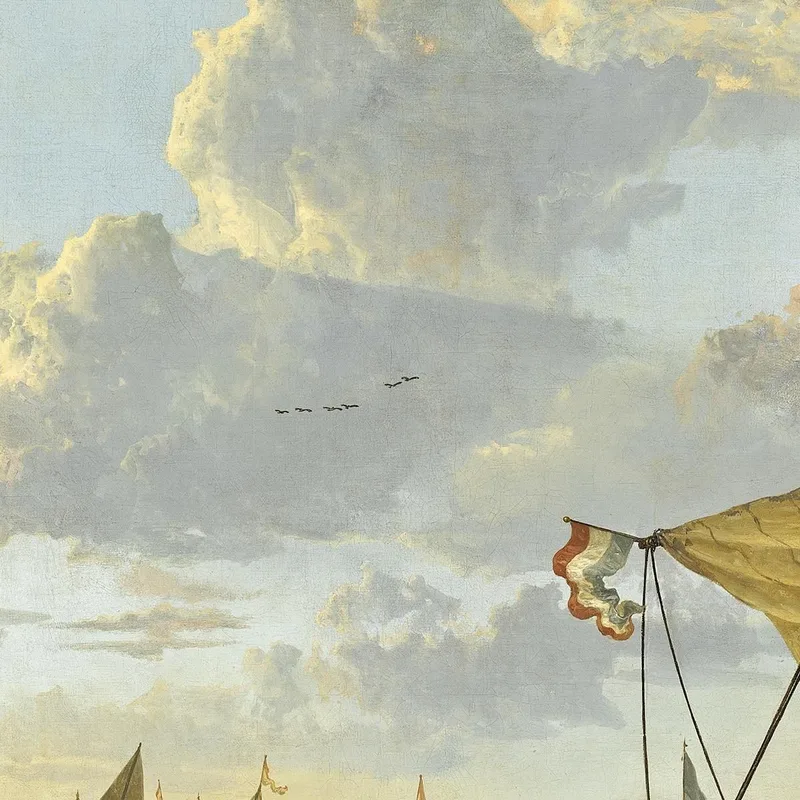 La Mosa A Dordrecht Aelbert Cuyp