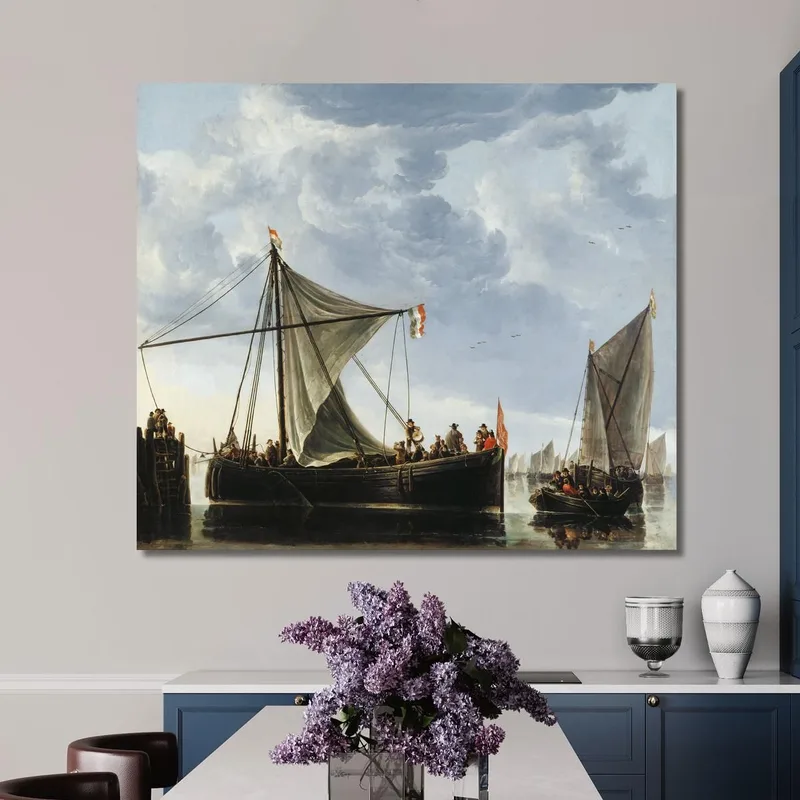El Barco De Pasajeros​ Aelbert Cuyp