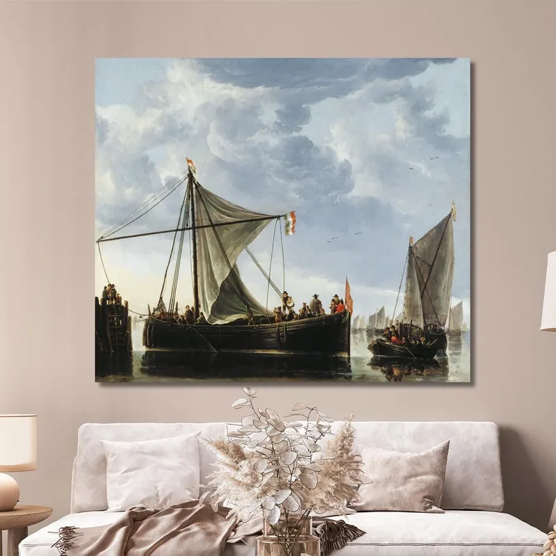 El Barco De Pasajeros​ Aelbert Cuyp