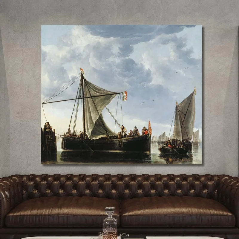El Barco De Pasajeros​ Aelbert Cuyp