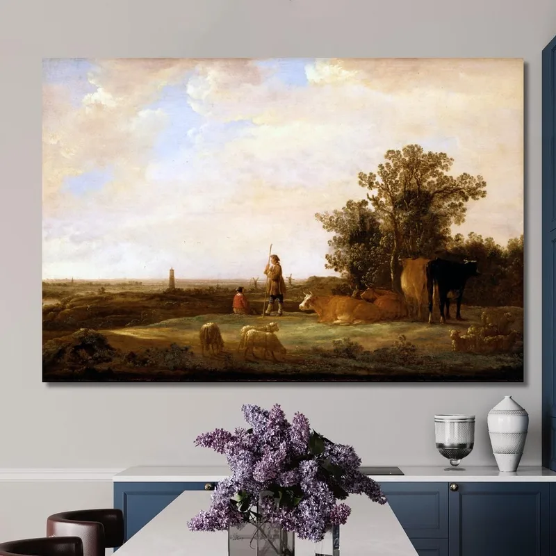 Veduta Su Una Pianura Aelbert Cuyp